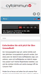 Mobile Screenshot of cytoimmun.de